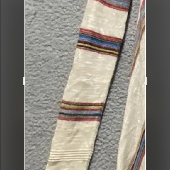 Sweet N Sinful Womens Cardigan Open Front Knit Sweater Fringe Stretch XS - Picture 6 of 10